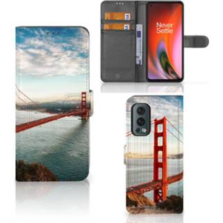 👉 Flipcover OnePlus Nord 2 5G Flip Cover Golden Gate Bridge 8720632664457