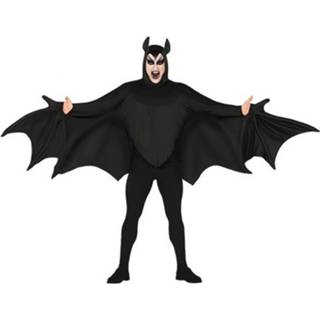 👉 Verkleedkostuum zwart mannen Vleermuis Verkleed Kostuum Voor Heren - Superhelden Pak Halloween Verkleedkleding 8720147448399