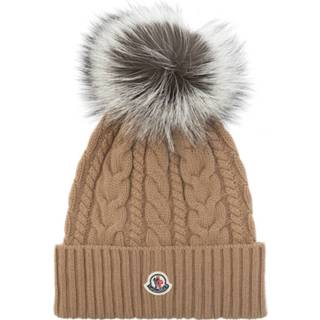 👉 Onesize vrouwen beige Wool & Cashmere Hat 8053308963722