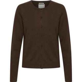 👉 S vrouwen bruin Cardigan