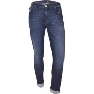 👉 Skinnyjeans W32 W34 W33 W35 W31 male blauw Denim Fredo Fonto Skinny Jeans