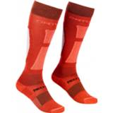 👉 Sock vrouwen rood Ortovox - Women's Ski Rock'N'Wool Long Socks Skisokken maat 35-38, 4251422592611