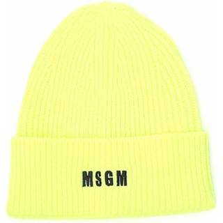 👉 Beanie onesize vrouwen geel