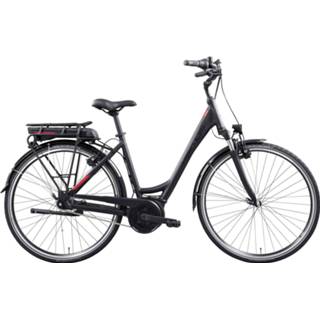 👉 Elektrische fiets zwart active vrouwen Hercules Robert/a F7 dames mat 55 cm 500 Watt