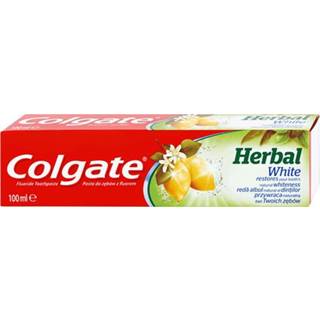 Tandpasta wit witte Colgate Herbal White - 100 ml Natuurlijk tanden 8718951076402