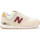 Beige bordeaux unisex kinderen New Balance 574 Beige/Bordeaux