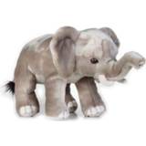 👉 National Geographic knuffeldier olifant junior 25 cm pluche grijs