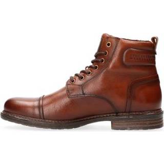 👉 Veterboots leer mannen bruin Veterboot 8720367309449