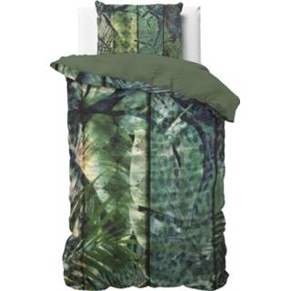 👉 Dreamhouse Dekbedovertrek Ami Green-2-persoons (200 x 200/220 cm)