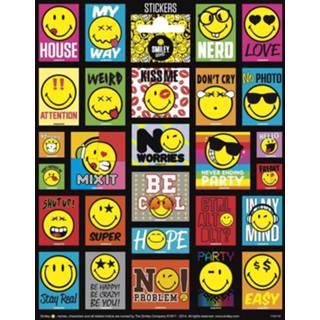 👉 Papier Funny Products Stickers Smiley World 20 X 15 Cm 28 Stuks 8718274287479