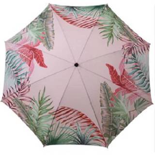 👉 Knikarm roze 4gardenz Tropical Strandparasol Met 200 Cm - 6013917111190