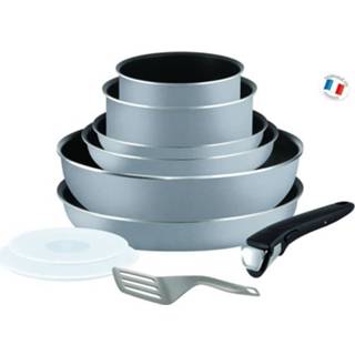 👉 Pannenset Tefal Ingenio Essential 10-delige L2149602 16-18-20-22-26cm Alle Warmtebronnen Behalve Inductie 3168430233676