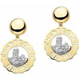 👉 Onesize vrouwen geel Logo earrings