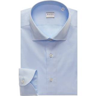 👉 Male blauw Camicia Stretch Tailor Fit