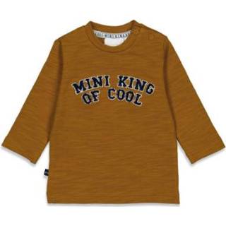 👉 Feetje Lange Mouw Shirt Mini King Of Cool Camel