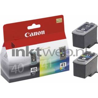 👉 Zwart Canon PG-40/CL-41 en kleur 4960999974224