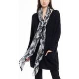 👉 Vrouwen One Size Printed Black viscose Stola - moodboard 5397189334428