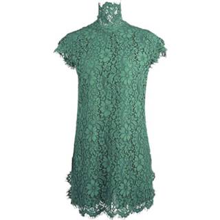 👉 Dress vrouwen groen Floral lace mini