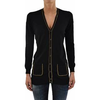 👉 S vrouwen zwart Cardigan Viscosa