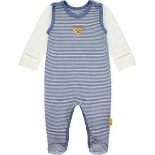 👉 Steiff 2-delige romperset Bijou Blue