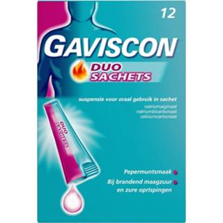 👉 Sachet active Gaviscon Duo 12 stuks 5410036306482