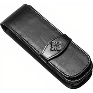 👉 Etui zwart leer Diplomat Voor 2 Pennen 15,5 X 4,5 Cm 4009746007676