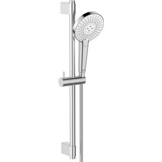 👉 Handdouche chroom Doucheset - Idealrain Evo Staaf 60 Cm En 3j Ronde Ø 12,5 Ideal Standard 3800861060895