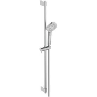 👉 Handdouche diamant chroom Doucheset - Idealrain Evo Staaf 90 Cm En Ø11 3j Ideal Standard 3800861061021