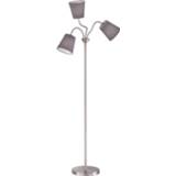 👉 Vloerlamp nikkel metaal grijs Reality - Windu Mat 4017807399387