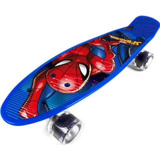 👉 Skateboard blauw rood polypropyleen Marvel Spider-man 55 Cm Blauw/rood 5902308599390