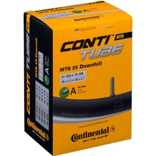 👉 Binnen band zwart Continental MTB 26 DH Tube - Binnenbanden 4019238556773