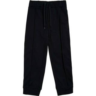 👉 Broek male zwart Trousers with side bands