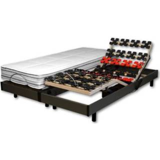 👉 Matras grijs Webed Set + Meer Ontspanning 180 X 200 - Latex 18 Cm Middelhard En Evenwichtig Malaga 3700726907177