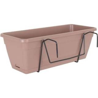 👉 Artevasi Venezia Planter Kit Met Waterreserve - 10 L 49 X 19,5 16,6 Cm Taupe 5600442812886