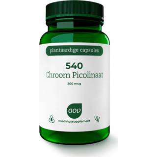 Chroom active AOV 540 Picolinaat 60 vegacaps 8715687705408