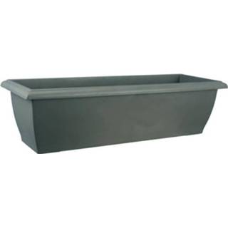👉 Plantenbak grijs large Riviera Evolution 69cm - Inhoud 18l 3580798868763