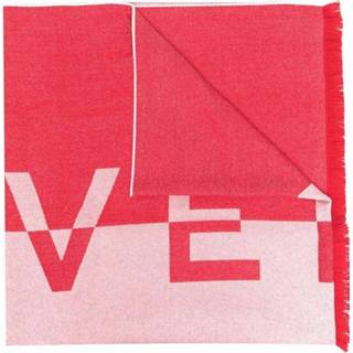 👉 Onesize vrouwen rood Long logo scarf 1634129918497