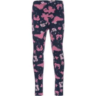 Legging katoen mix kleurrijk meisjes babymode Name it Leggings Davina dress blues 5713442782506