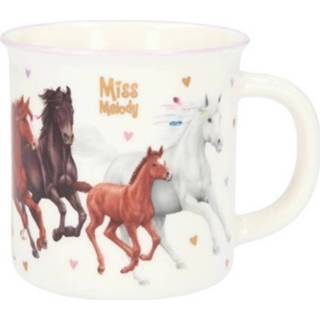 👉 Drinkbeker wit porselein Miss Melody 250 Ml 12,4 Cm 4010070569075