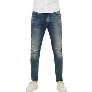 👉 Skinnyjeans male blauw D-Staq 3D Skinny Jeans