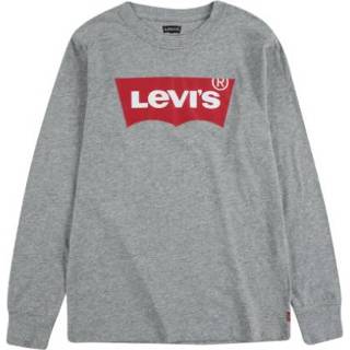 👉 Levi's® Kids overhemd met lange mouwen grijs