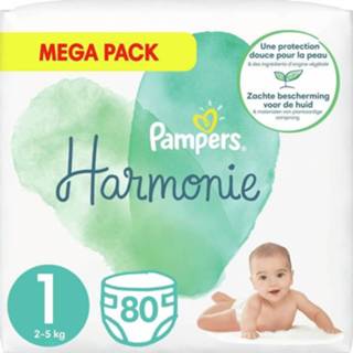 👉 Pamper 1 80 Pampers Harmonie Maat 1, Lagen 8001841654324