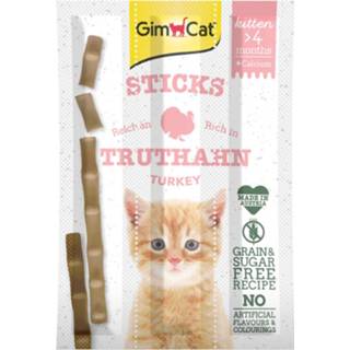 👉 Kalkoen active GimCat Sticks Kitten 3 stuks 4002064420844