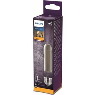 👉 Ledlamp wit glas Philips Led-lamp Equivalent 11w E27 Rokerig Warm Wit, Niet Dimbaar, 8718699759674