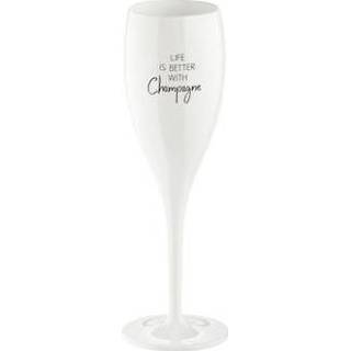 Champagneglas 'Life Is Better With Champagne' - Koziol Cheers No. 1 4002942526699