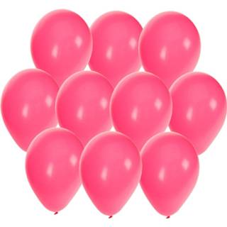 👉 Ballon roze 30x Stuks Party Ballonnen - 27 Cm Knal Voor Lucht Of Helium 8720576380451