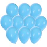 👉 Ballon blauwe Lichtblauwe Party Ballonnen 30x Stuks 27 Cm - Feestartikelen/versiering 8720576379912