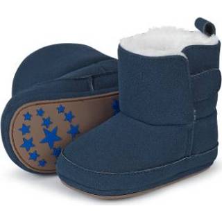 Sterntaler  Jongens Laarzen Nubuk Teddyflausch marine - Blauw - Gr.19/20 - Jongen