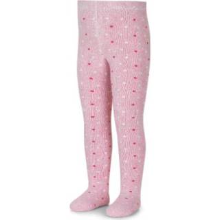 👉 Panty's katoen mix meisjes babymode roze Sterntaler Panty stippen gemêleerd 4055579332515