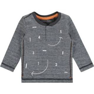 Houts kool jongens grijs Noppies Houtskool met lange mouwen Toledo 8719788072056